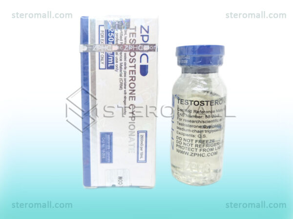 ZPHC Testosterone Cypionate 250mg/ml 10ml vial