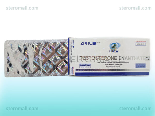 ZPHC Testosterone Enanthate 250mg/ml 1ml 10 ampoules 3