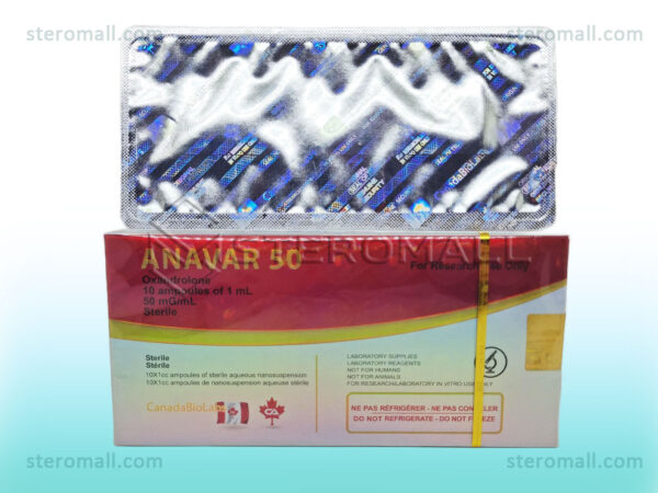 CanadaBioLabs Anavar 50 1ml 10 ampoules 4