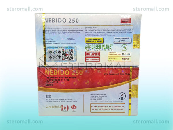 CanadaBioLabs Nebido 250 1ml 10 ampoules 4