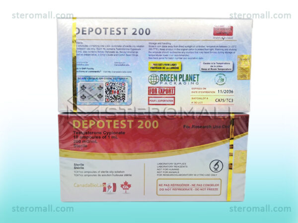 CanadaBioLabs DepoTest 200 1ml 10 ampoules 4