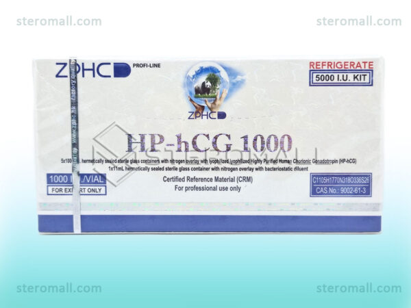 ZPHC HP-hCG 1000iu 5 vials