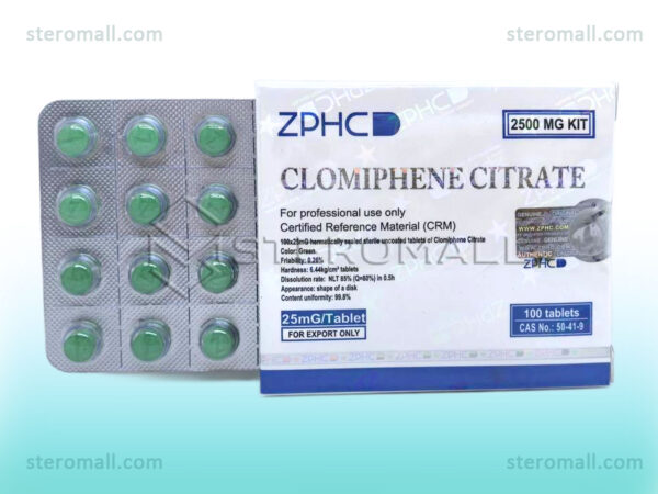 ZPHC Clomiphene Citrate 25mg 60 tablets kit