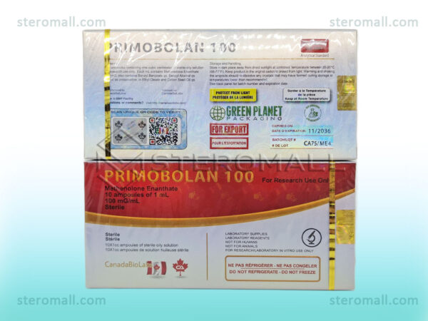 CanadaBioLabs Primobolan 100 1ml 10 ampoules 4