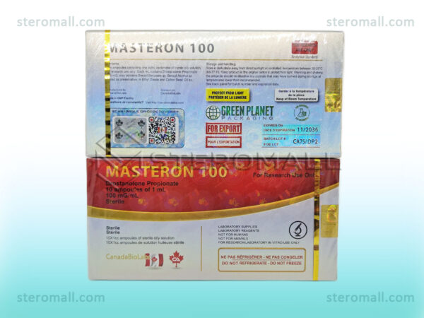 CanadaBioLabs Masteron 100 1ml 10 ampoules 4