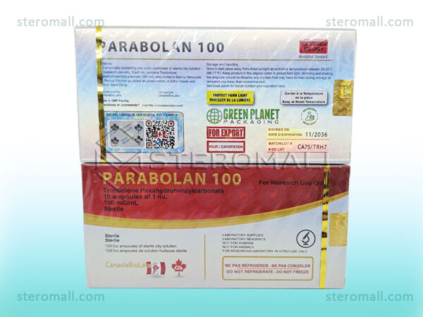 CanadaBioLabs Parabolan 100 1ml 10 ampoules 4