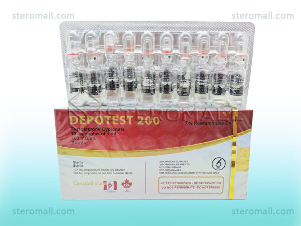 CanadaBioLabs DepoTest 200 1ml 10 ampoules 3