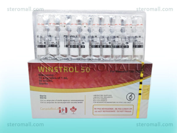 CanadaBioLabs Winstrol 50 1ml 10 ampoules 3