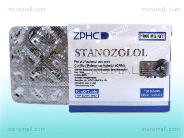 ZPHC Stanozolol 10mg 100 tablets kit 2