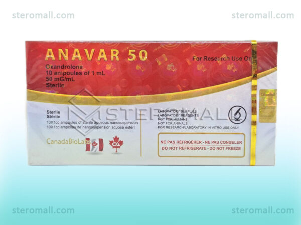 CanadaBioLabs Anavar 50 1ml 10 ampoules