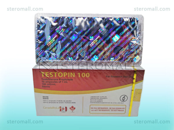 CanadaBioLabs Testopin 100 1ml 10 ampoules 2