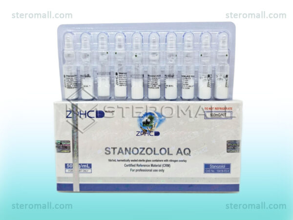 ZPHC Stanozolol AQ 50mg/ml 1ml 10 ampoules 3