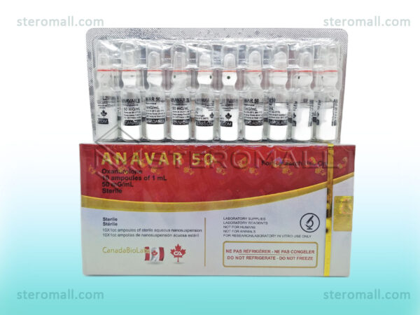 CanadaBioLabs Anavar 50 1ml 10 ampoules 2