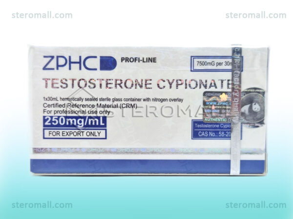 ZPHC Testosterone Cypionate 250mg/ml 30ml vial 2