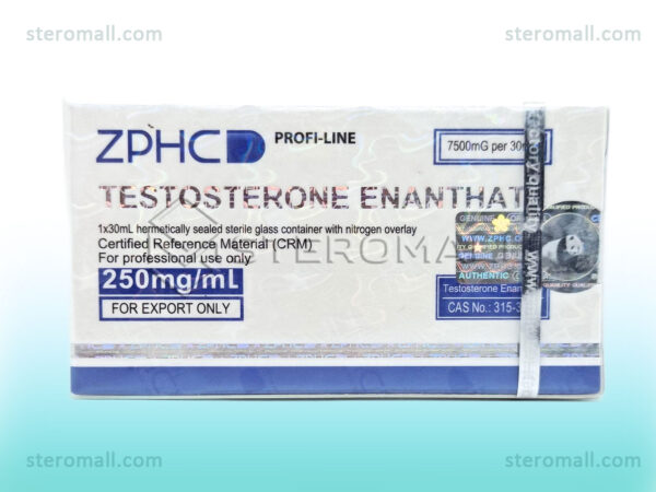 ZPHC Testosterone Enanthate 250mg/ml 30ml vial 2