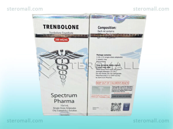 Spectrum Pharma TRENBOLONE 200mg/ml 1ml 10 ampoules 2