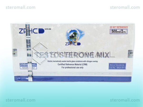 ZPHC Testosterone MIX 250mg/ml 2ml 10 ampoules