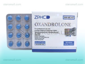 ZPHC Oxandrolone 50mg 100 tablets kit