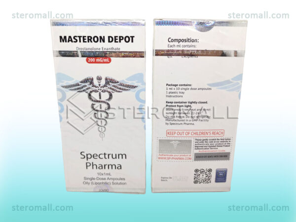 Spectrum Pharma MASTERON DEPOT 200mg/ml 1ml 10 ampoules 2