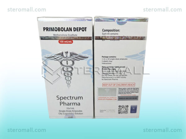 Spectrum Pharma PRIMOBOLAN DEPOT 100mg/ml 1ml 10 ampoules 2