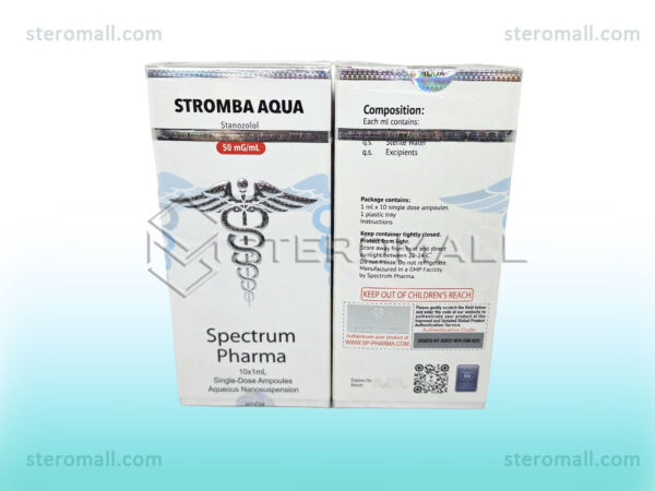 Spectrum Pharma STROMBA AQUA 50mg/ml 1ml 10 ampoules 2