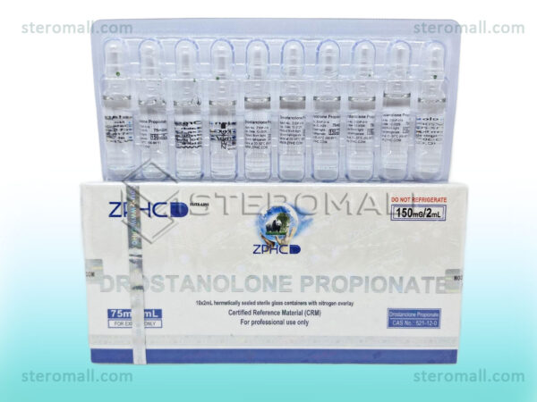 ZPHC Drostanolone Propionate 75mg/ml 2ml 10 ampoules 10