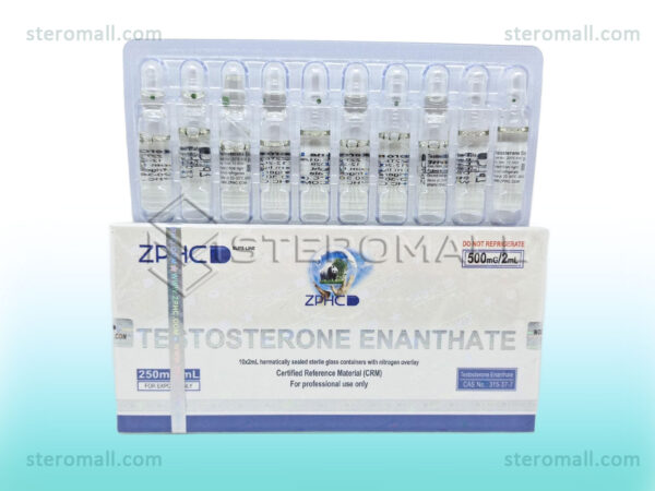 ZPHC Testosterone Enanthate 250mg/ml 2ml 10 ampoules 7