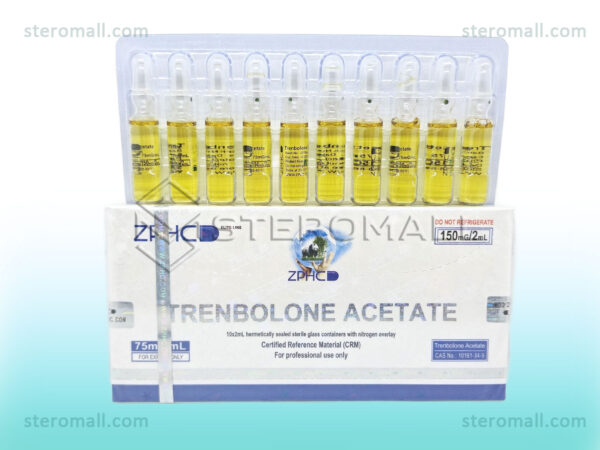 ZPHC Trenbolone Acetate 75mg/ml 2ml 10 ampoules 7