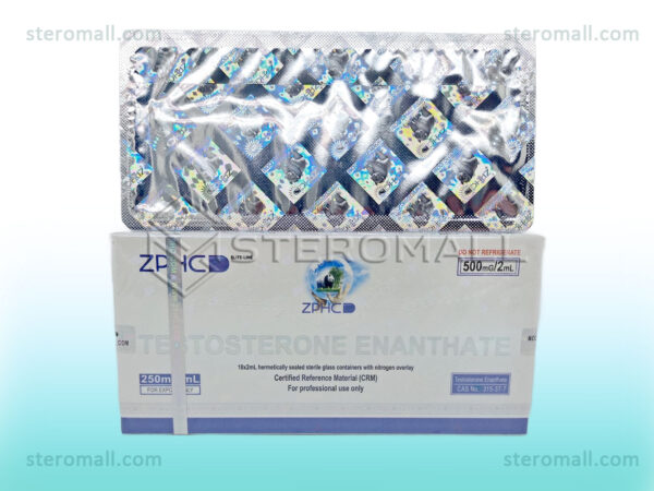 ZPHC Testosterone Enanthate 250mg/ml 2ml 10 ampoules 5