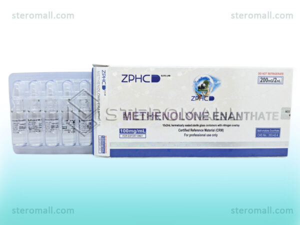 ZPHC Methenolone Enanthate 100mg/ml 2ml 10 ampoules 5