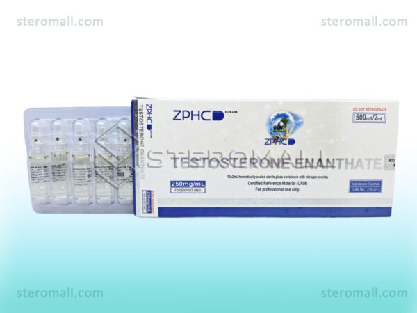 ZPHC Testosterone Enanthate 250mg/ml 2ml 10 ampoules 3