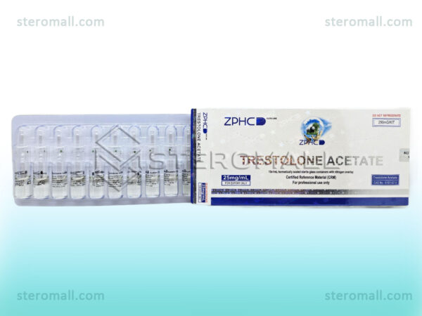 ZPHC Trestolone Acetate (MENT) 25mg/ml 1ml 10 ampoules 3