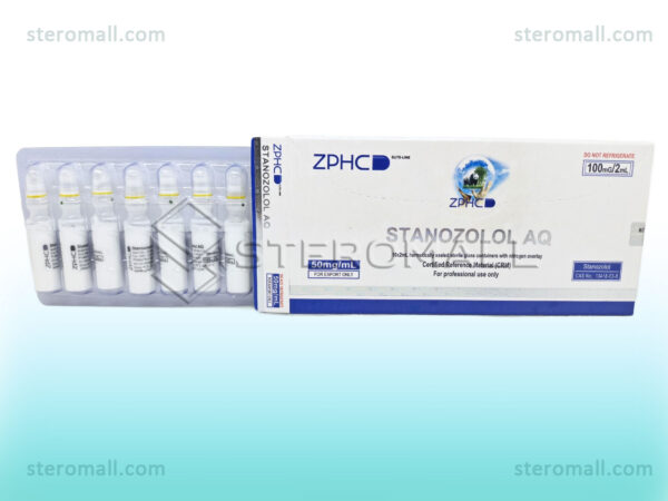 ZPHC Stanozolol AQ 50mg/ml 2ml 10 ampoules 2